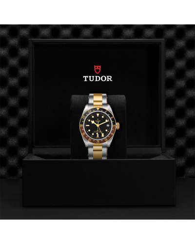 Tudor Black Bay GMT S&G 41 mm steel case, Steel and yellow gold bracelet (horloges)